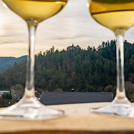 Schlossblick Schwarzwaldpanorama Gernsbach Bagian luar foto