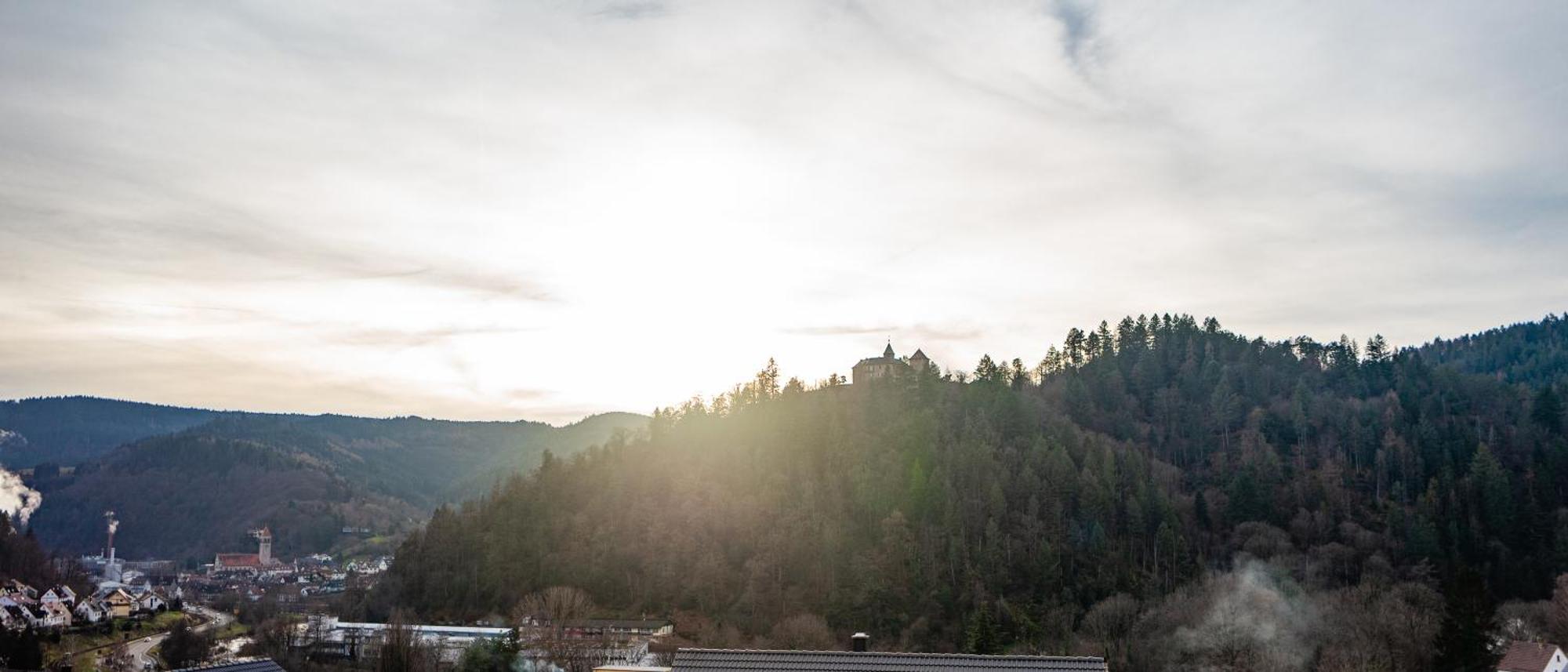 Schlossblick Schwarzwaldpanorama Gernsbach Bagian luar foto